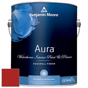 Benjamin Moore Aura 524 Waterborne Interior Eggshell Finish краска цвет RAL 3000 