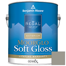 Краска Regal Select Exterior Paint-Moor GloSoft Gloss Finish (W096) цвет 1559 Arctic Shadows