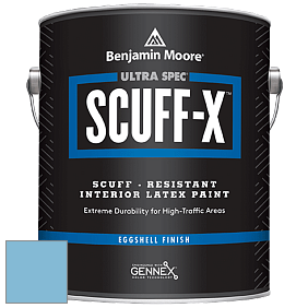 Benjamin Moore 485 Ultra Spec SCUFF-X Interior Eggshell Finish краска цвет 2061-50 Tidal Wave