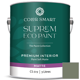 Краска COLOR SMART CS 619 SUPREM ECO PAINT матовая краска цвет HC-126 BM HC-126