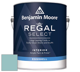 Benjamin Moore 549 Regal Select Waterborne Interior Eggshell Finish краска цвет 2051-50 Tranquil Blue