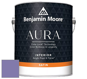 Benjamin Moore Aura 526 Waterborne Interior Satin Finish покрытие цвет NCS S 3040-R60B 