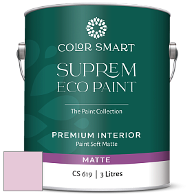 COLOR SMART CS 619 SUPREM ECO PAINT матовая краска цвет 2085-60 Pink Petals