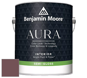 Benjamin Moore Aura 528 Waterborne Interior Semi-gloss Finish краска цвет HC-61 BM HC-61
