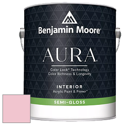 Benjamin Moore Aura 528 Waterborne Interior Semi-gloss Finish краска цвет 2007-60 Pastel Pink