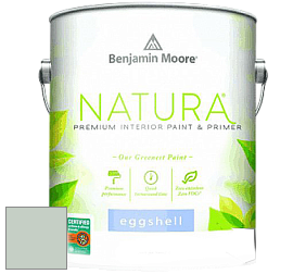 Benjamin Moore 513 Natura Interior Eggshell Finish краска с блеском цвет 695 Turquoise Mist
