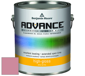 Benjamin Moore 794 Advance Interior Paint-High Gloss глянцевая алкидная эмаль цвет 2081-40 Pink Blossom