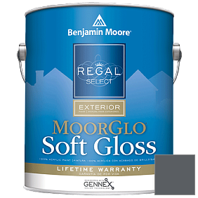 Краска Regal Select Exterior Paint-Moor GloSoft Gloss Finish (W096) цвет 2125-20 Deep Space