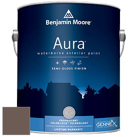 Benjamin Moore Aura 632 Waterborne Exterior Semi-Gloss Finish краска цвет 2111-30 Mustang
