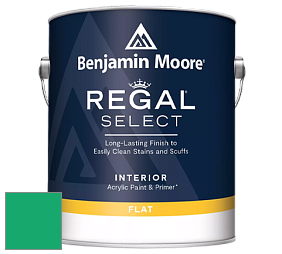 Benjamin Moore 547 Regal Select Waterborne Interior Flat Finish краска цвет NCS S 1565-G 