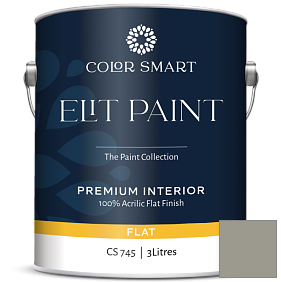 Краска COLOR SMART CS 745 ELIT PAINT глубокоматовая моющаяся краска цвет 1559 Arctic Shadows