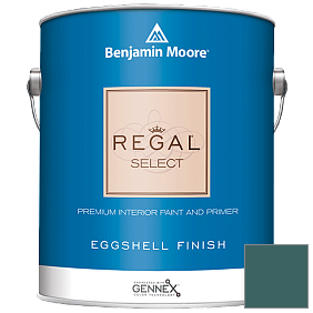 Краска Regal Select Waterborne Interior Eggshell Finish (549) цвет 2049-20 Oasis Blue