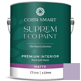 Краска COLOR SMART CS 619 SUPREM ECO PAINT матовая краска цвет 2072-50 Lavender Lipstick