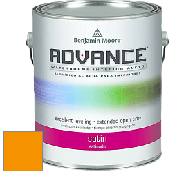Benjamin Moore 792 Advance Interior Paint-Satin эмаль цвет 2018-10 Orange Sky