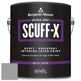 Benjamin Moore 484 Ultra Spec SCUFF-X Interior Matte Finish краска цвет AF-700 