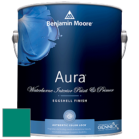 Benjamin Moore Aura 524 Waterborne Interior Eggshell Finish краска цвет NCS S 3060-B70G 