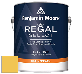 Benjamin Moore 550 Regal Select Waterborne Interior Pearl Finish краска цвет 356 Sunny Afternoon