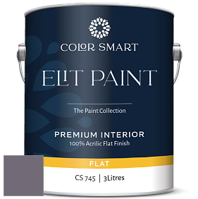 COLOR SMART CS 745 ELIT PAINT глубокоматовая моющаяся краска цвет NCS S 6010-R50B 