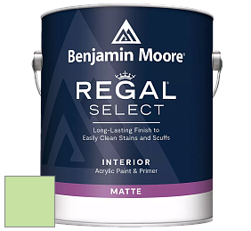 Benjamin Moore 548 IRegal Select Interior Paint - Matte краска цвет 2030-50 Shimmering Lime