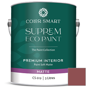 Краска COLOR SMART CS 619 SUPREM ECO PAINT матовая краска цвет 1274 Warm Earth