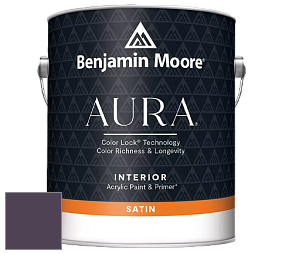 Benjamin Moore Aura 526 Waterborne Interior Satin Finish покрытие цвет NCS S 7020-R50B 