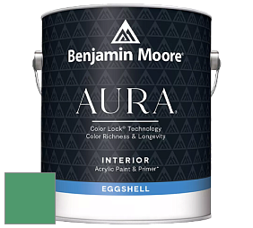 Benjamin Moore Aura 524 Waterborne Interior Eggshell Finish краска цвет 2038-30 Prairie Green