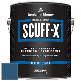 Benjamin Moore 485 Ultra Spec SCUFF-X Interior Eggshell Finish краска цвет RAL 5009 