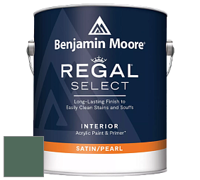 Benjamin Moore 550 Regal Select Waterborne Interior Pearl Finish краска цвет NCS S 6020-G 