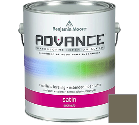 Краска Benjamin Moore 792. Advance Interior Paint-Satin эмаль цвет 1505 Trailing Vines