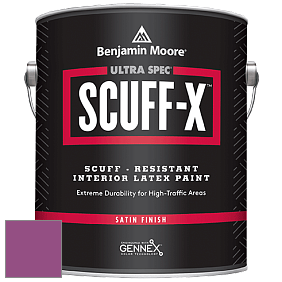 Benjamin Moore 486 Ultra Spec SCUFF-X Interior Satin Finish краска цвет 2075-30 Pre-Dawn Sky