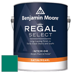 Benjamin Moore 550 Regal Select Waterborne Interior Pearl Finish краска цвет NCS S 3555-B80G 