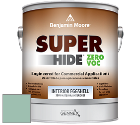 Benjamin Moore 357 Super Hide Zero Voc Interior Eggshell краска цвет NCS S 2020-B90G 
