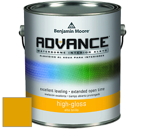 Benjamin Moore 794 Advance Interior Paint-High Gloss глянцевая алкидная эмаль цвет RAL 1006 