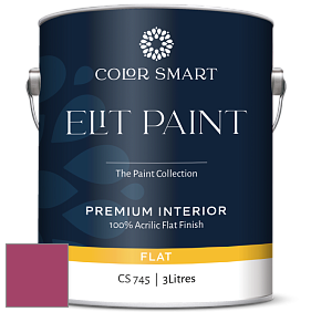 COLOR SMART CS 745 ELIT PAINT глубокоматовая моющаяся краска цвет NCS S 2065-R20B 