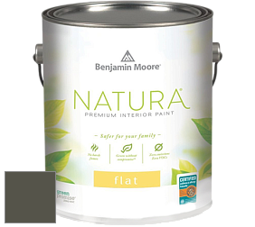 Benjamin Moore 512 Natura Interior Flat Finish матовая краска цвет 2140-10 Fatigue Green