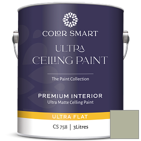 Краска COLOR SMART CS 758 ULTRA CEILING PAINT ультраматовая краска цвет AF-455 