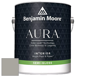 Benjamin Moore Aura 528 Waterborne Interior Semi-gloss Finish краска цвет NCS S 3502-Y 