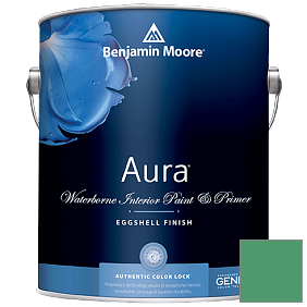 Краска Aura Waterborne Interior Eggshell Finish (524) цвет 2038-30 Prairie Green