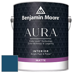 Benjamin Moore Aura 522 Interior Paint - Matte краска цвет NCS S 5540-R90B 
