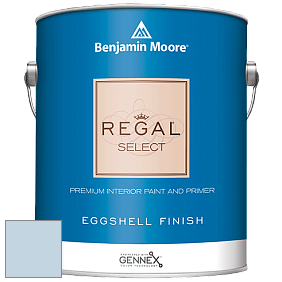 Benjamin Moore 549 Regal Select Waterborne Interior Eggshell Finish краска цвет 820 Misty Blue