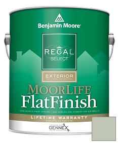 Краска Regal Select Exterior Paint-MoorLife Flat Finish (W105) цвет HC-140 BM HC-140