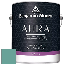 Benjamin Moore Aura 522 Interior Paint - Matte краска цвет NCS S 3030-B70G 
