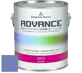 Benjamin Moore 792 Advance Interior Paint-Satin эмаль цвет NCS S 3040-R70B 