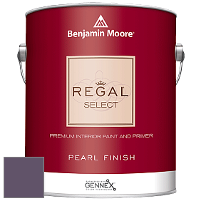 Benjamin Moore 550 Regal Select Waterborne Interior Pearl Finish краска цвет 2072-30 Purple Lotus