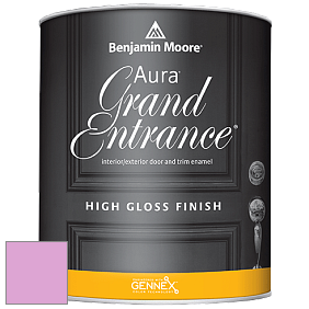 Benjamin Moore Aura 148 Grand Entrance High Gloss эмаль цвет 2077-50 Pretty Pink