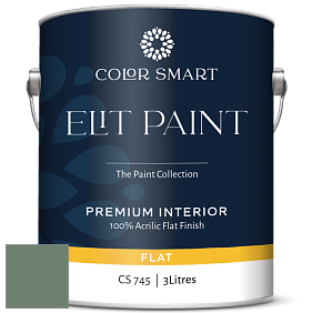 COLOR SMART CS 745 ELIT PAINT глубокоматовая моющаяся краска цвет 636 Willow Grove