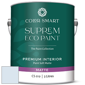 COLOR SMART CS 619 SUPREM ECO PAINT матовая краска цвет NCS S 0510-R80B 