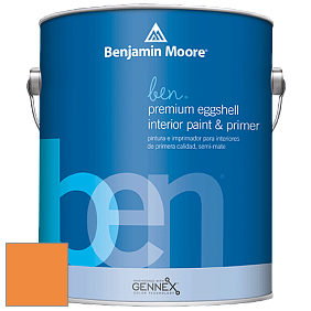 Benjamin Moore Ben W626 Premium Interior Latex Eggshell краска цвет 2016-30 Carrot Stick