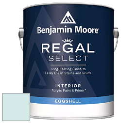 Benjamin Moore 549 Regal Select Waterborne Interior Eggshell Finish краска цвет 2053-70 Morning Sky Blue