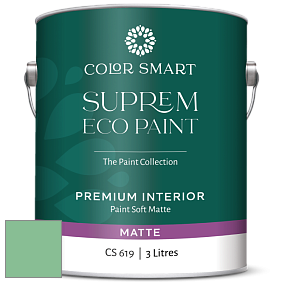 COLOR SMART CS 619 SUPREM ECO PAINT матовая краска цвет 2036-40 Meadowlands Green